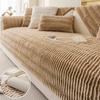 1PC Nordic Thicken Rabbit Plush Sofa Cover Classic Ripples Sofa Mat Non-slip Soft Couch Cushion Slipcovers for Living Room Decor