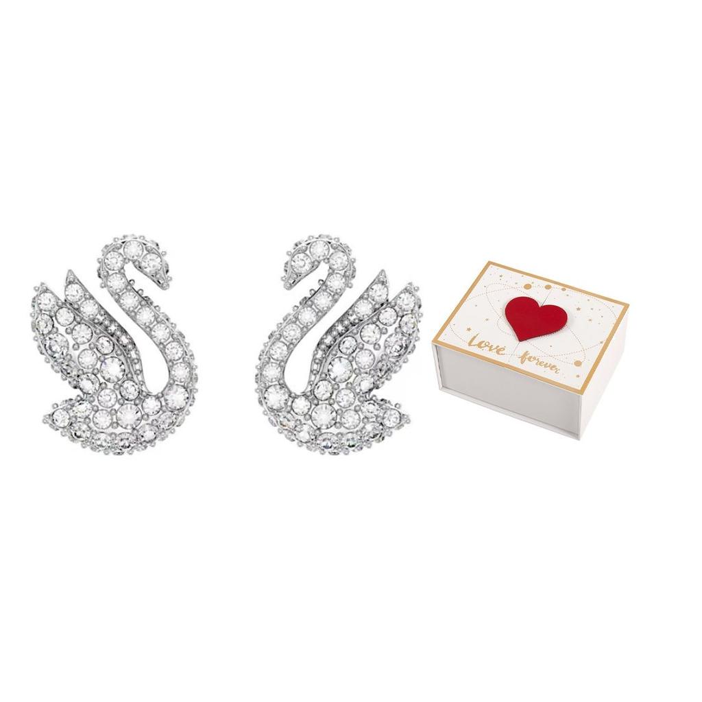 Swarovski Swan Shaped Earrings Women earrings 5647873