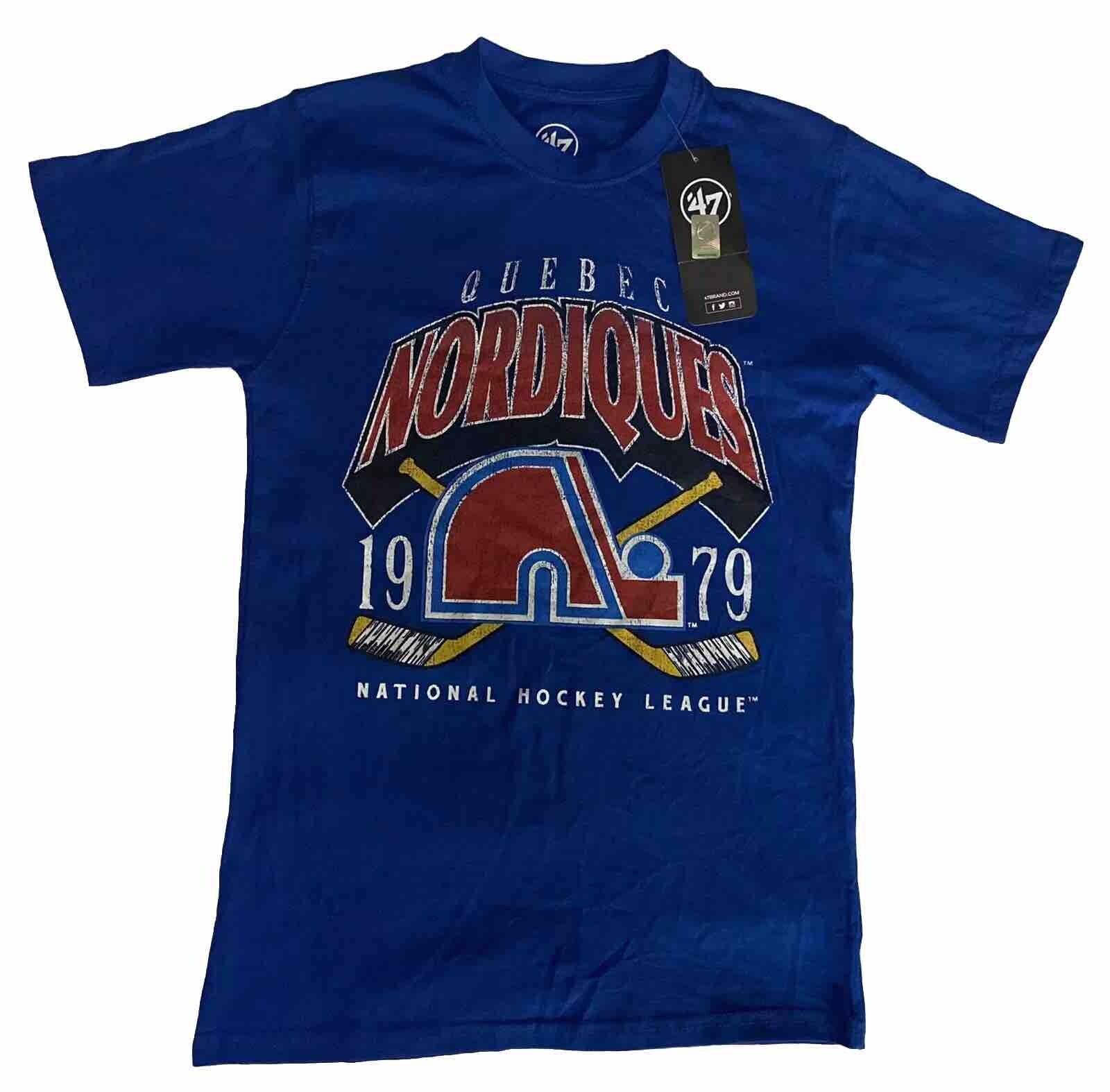 Quebec Nordiques T-shirt NWT Size Small XXL