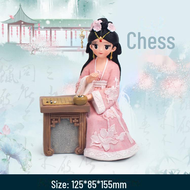 Palace Style Hanfu Umbrella: Student Gift & Travel Decor