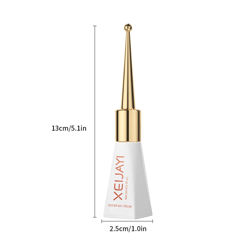 Rainbow Cat Eye Gel Nail Polish - Multi-Color Chrome Holographic Magnetic Gel, High Glitter Flash for Professional Salon & DIY Home Manicure