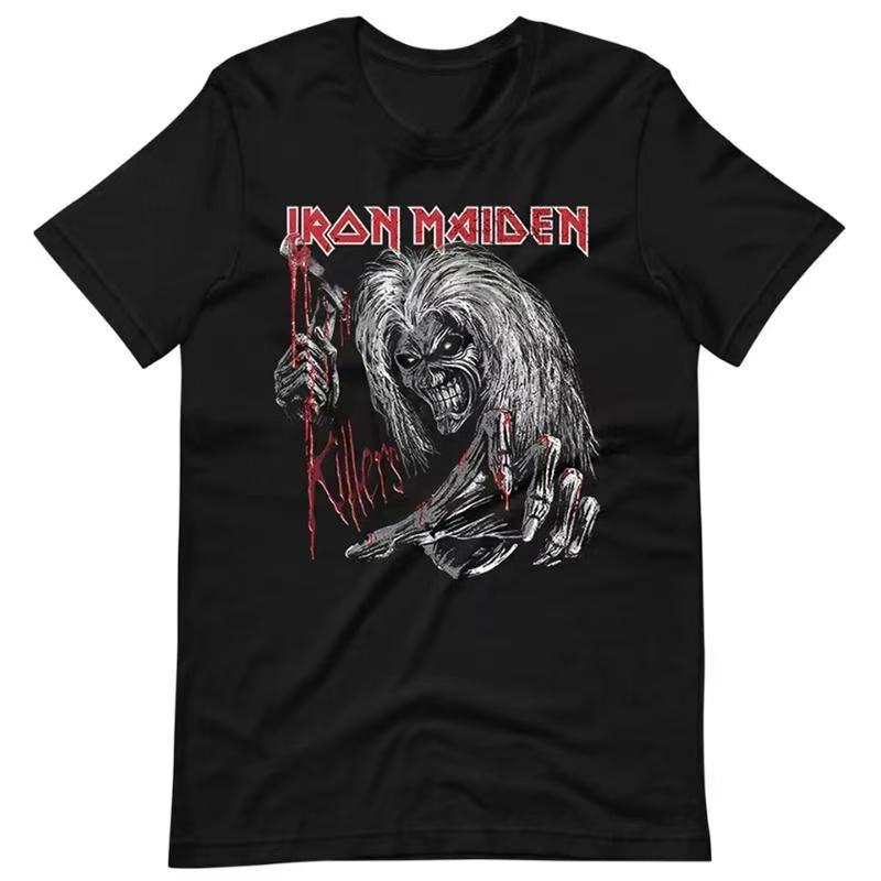 Monster Amerikansk Retro Tryckt Rundhalsad Huvtröja för Höst/Vinter 2025 Lös och Avslappnad Streetwear för Män och Kvinnor