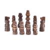 32Pcs 2 Size Wooden Chess Pieces Complete Chessmen International Word Chess Set Chess Piece Entertainment Accessories