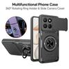 Voor Honor 400 Smart X7D Hoesje Schokbestendig Pantser Autohouder Magnetische Ring Telefoonhoesje Voor Honor400 Smart X7 D X 7D Schuiflens Funda