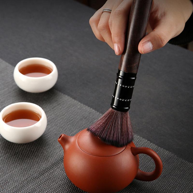 5Pcs/Set Tea Ceremony Heat-Resistant Kung Fu Tea Tools Wooden Chinese Gongfu Teaspoon Tea Tong Needle Set Tea Room Supplies
