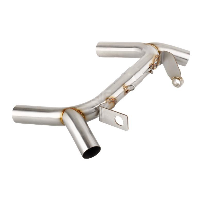 For Triumph Thunderbird 1600 2009 To 2019 Thunderbird 1700 Storm 2011-2019 Escape Motorcycle Exhaust Mid Link Pipe Slip-on