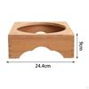 Wooden Table Stone Mat Tray, Anti Cushions Trivet for Pot Dishes Kitchen