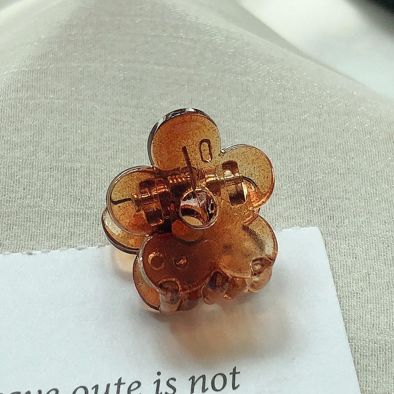 Korean Mini Candy Clip Sweet and Cute Small Hairpin Transparent Solid Sweet Cool Wind Broken Hair Accessories