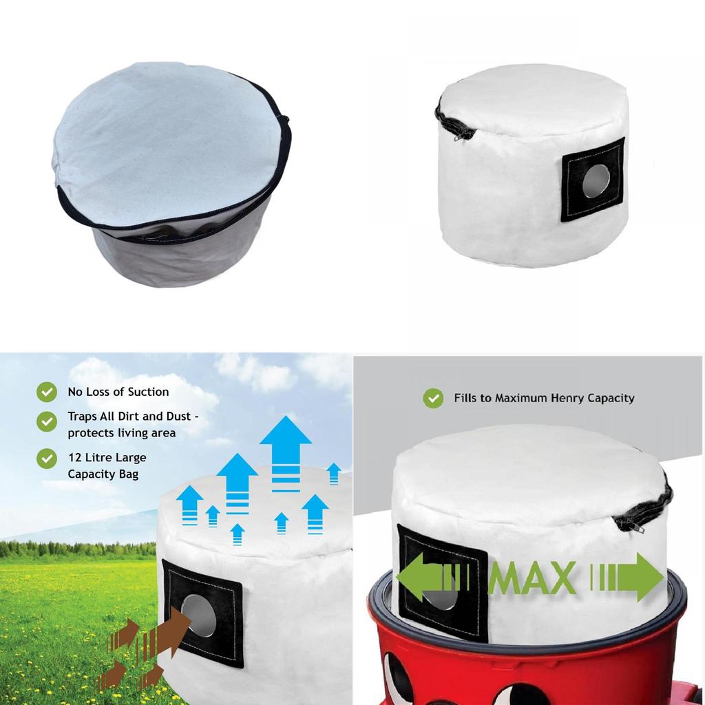 For Numatic Henry Vacuum Cleaner Dust Bag With Reusable Washable Design For Household Surface Maintenance