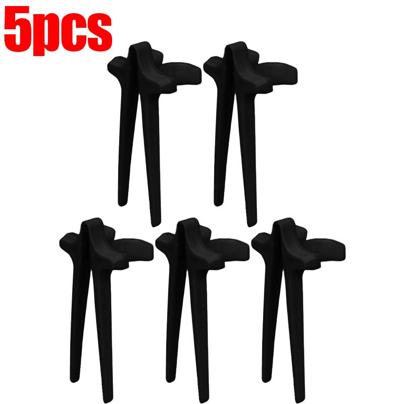 1/10pcs Plastic Finger Snack Clip for Games Player Snack Chopstick Holder Funny Chopsticks Gamer Clips Reusable Lazy Artifact