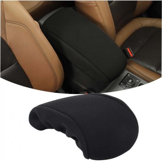 Central Control Armrest Box Pad Protect Cover For Ford Bronco Sport + Black