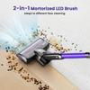INSE S7P Cordless Stick Vacuum Cleaner, 26kPa Powerful Suction, 45min Runtime, LED Display