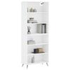 VidaXL Buffet White 69.5x32.5x180 Cm Engineered Wood 3189541