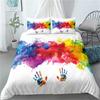 Water Art Zebra  Duvet Cover Set Single Twin Double Queen King Super King Size Bed Linen Set