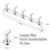 2Set Magnetic Nail Art Display Stand Set Press Nail Holder Acrylic Magnetic Tips With Double-sided Tape  For Home Nail Salon DIY