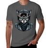 Biker Beast Cat Tshirt Modern Style Print Tshirt