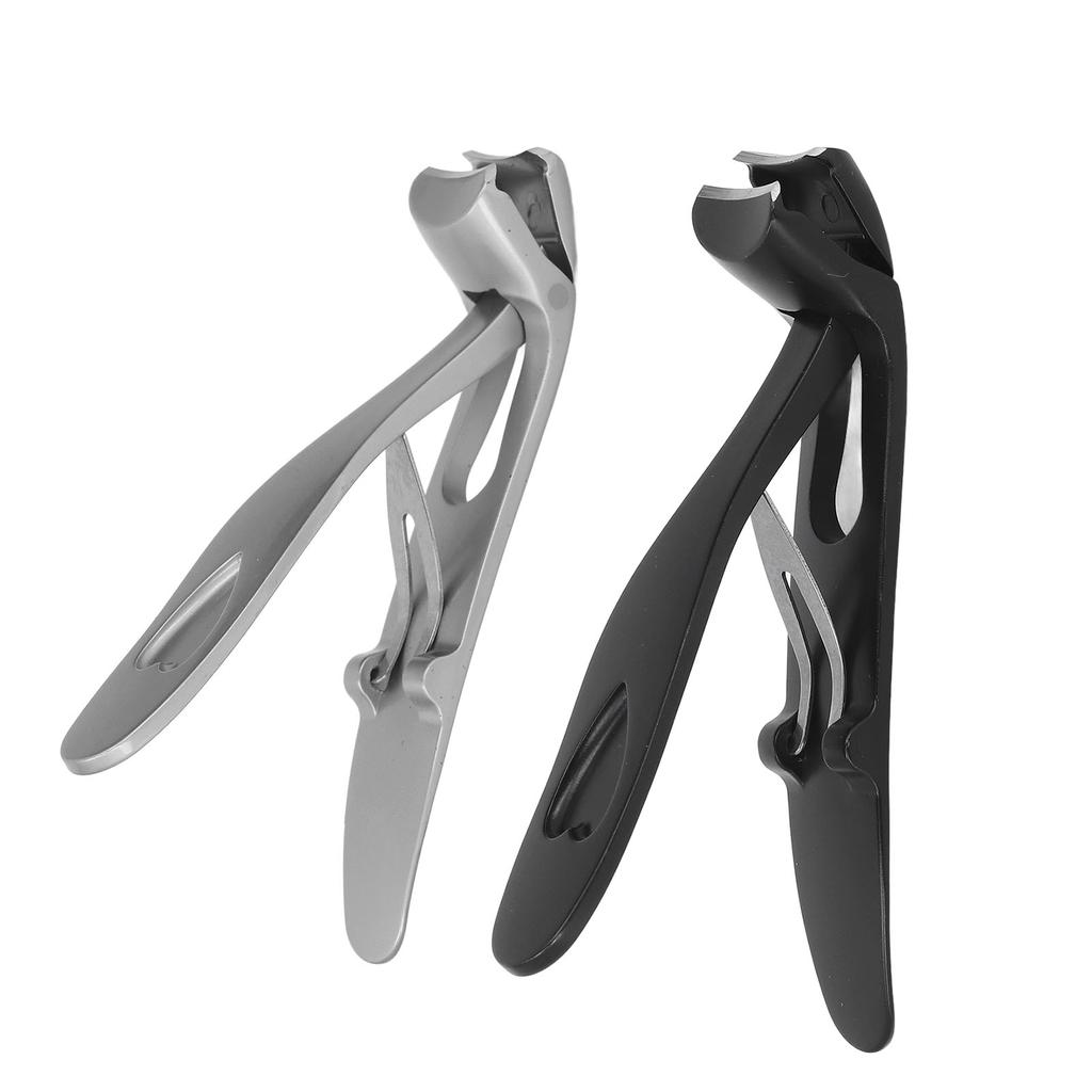 Nail Clippers for Seniors Thick Toenails Large Angled Head Ergonomic Wide Opening Heavy Duty Cutter