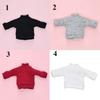 1/12 Doll Clothes Knitted High Collar Sweater For 1/11 BJD Dolls Accessories Fashion ob11 Dolls Tops Bottoming Pullover