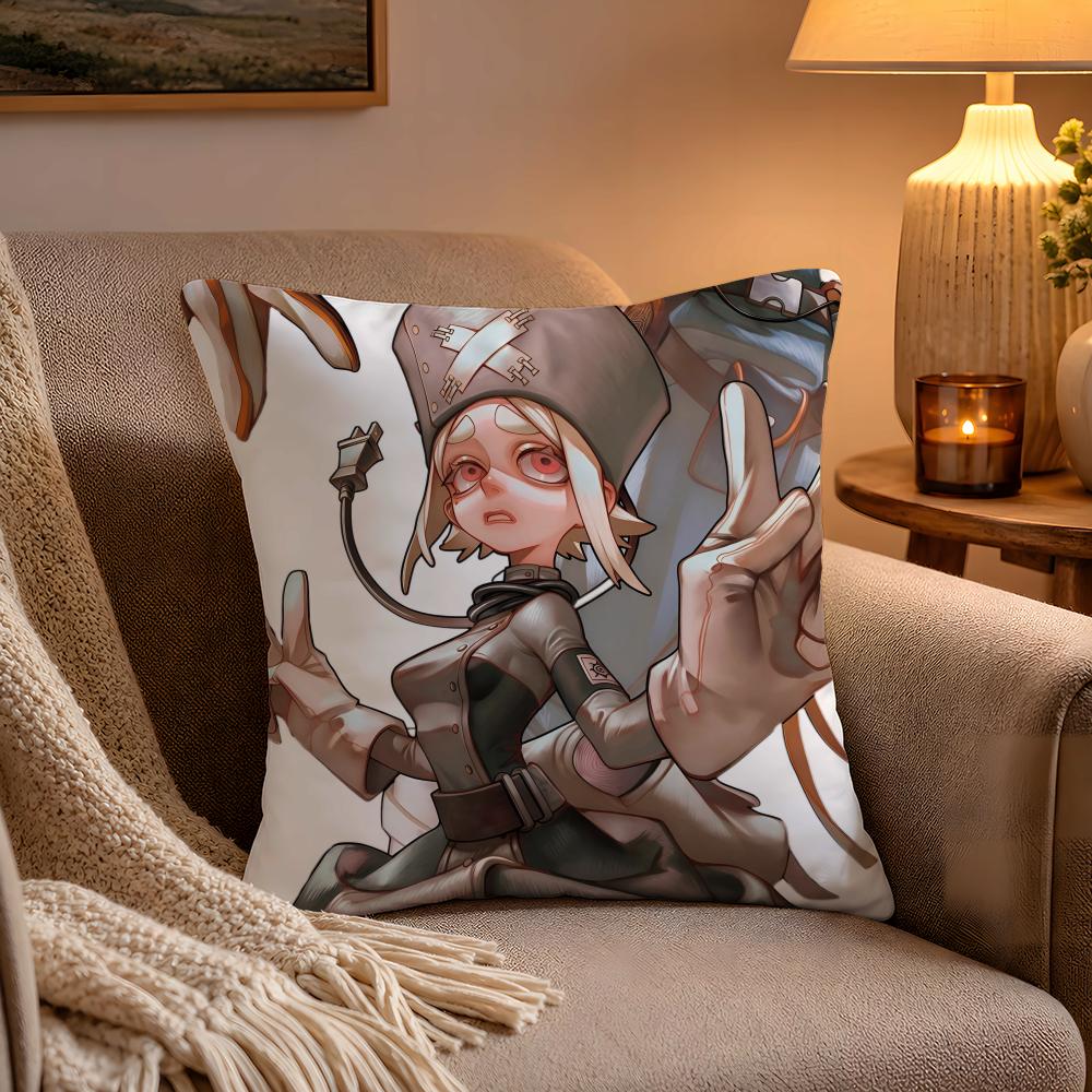 Anime GGachiakuta Pillow Case Soft Plush Cushion Cover Double Print and Invisible Zipper for Sofa Home Car Use