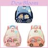 Cartoon Kids Labubu Backpack For Preschool With Breathable Oxford Fabric For School Use