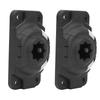 ABS Plastic Rod Holder Mount Base Slide Rail Accessories for Kayak Canoe Inflatable Boat