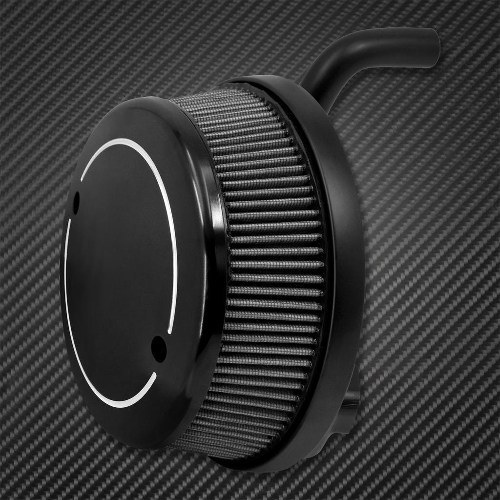 Motorcycle CNC Air Cleaner Filter Black/Chrome Intake Filter For Indian Chief Chieftain Dark Horse Classic Roadmaster 2014-2024