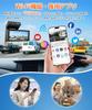AQielev Drive Recorder Front and Rear Camera [2025 New Development, AppSure, AI Equipped, ADAS Function] WiFi Connection, 4K, Starlight Night Vis