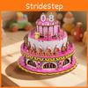 Cake Music Box Wooden Puzzle Stem Toy For Kids Interactive Play