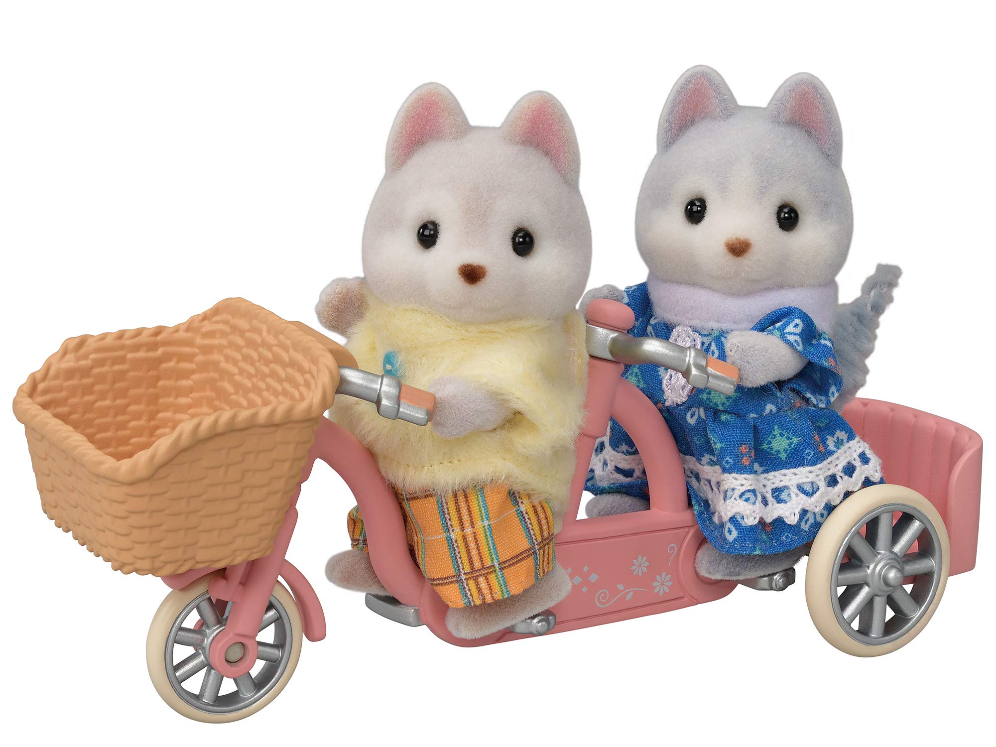 

Sylvanian Families Doll and Furniture Set Cycling Set Husky ST Mark Ages 3 and Toy Sylvanian Epoch [Friendly - Siblings] DF-15 Certified, Up,