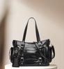 New Niche Design Trendy Retro Spice Girl Large Capacity Tote Bag Single Shoulder Oblique Span Locomotive Bag Women