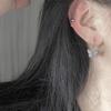 Vintage Mini Butterfly Small Hoop Earrings For Female Women Lovely Animal Drop Earring Gift Jewelry
