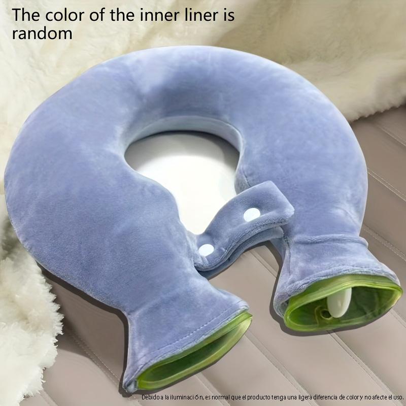 Winter Neck Heating Pad, U-Shaped Hot Water Bag, Water-Filled Neck And Shoulder Protector, Hot Water Bag Calentador de pies