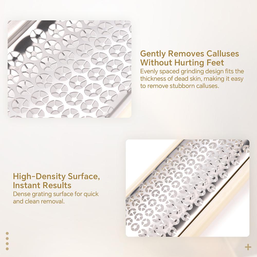 High-Quality Stainless Steel Foot File Callus Remover For Dead Skin Professional Pedicure Tools Callous Scraper Foot Care Tool