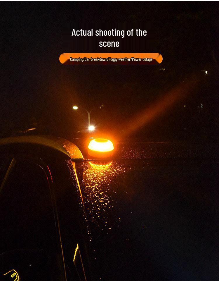 V16 Multi-Use LED Spanish Car Warning & Roadblock Light