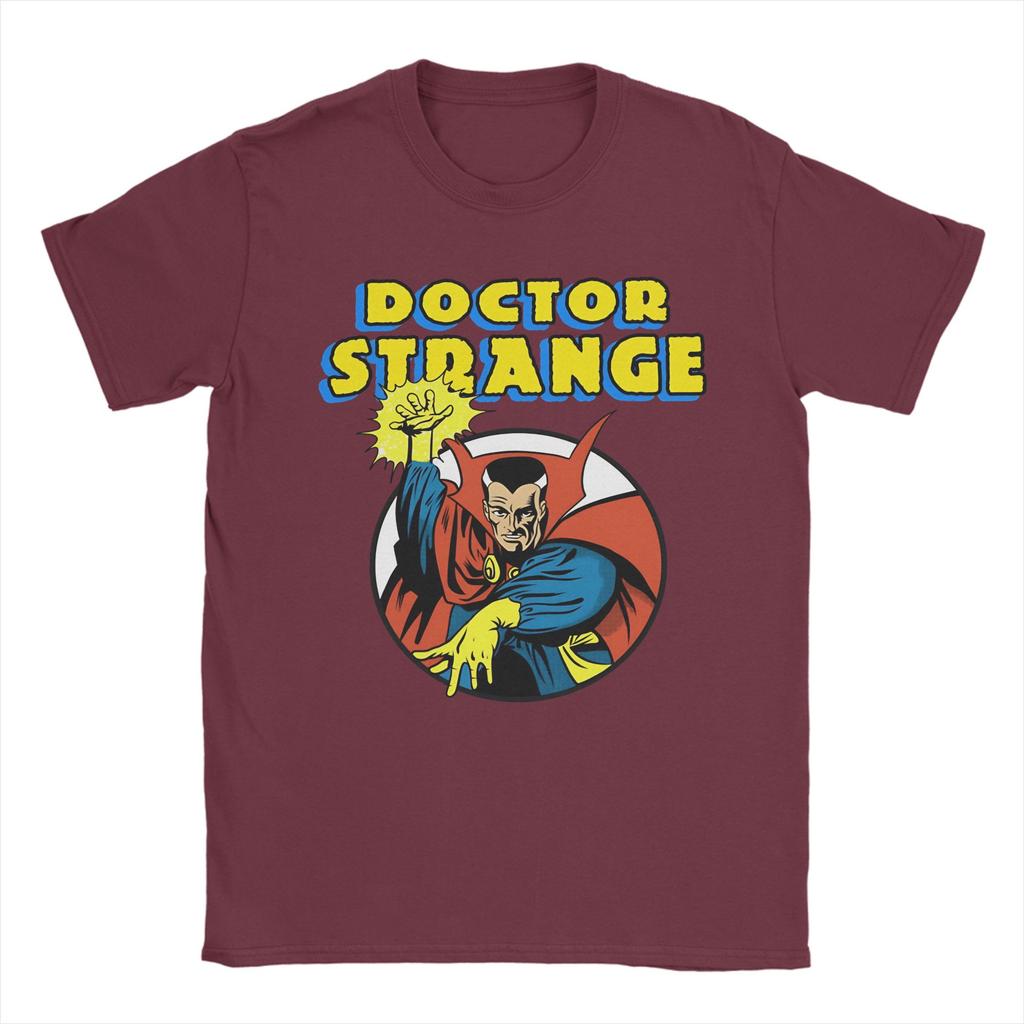 Doctor Strange T Shirt for Unisex 100 Cotton Funny TShirts Crewneck Tees Short Sleeve Clothing Plus Size