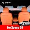 For Xpeng XiaoPeng G9 2023 2024 2025 Car Leather Seat Kick Mats Pad Rear Seat Protection Scratch Dirt Resistant Auto Accessories
