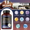 Complex Magnesium Capsules, 700mg Per Serving, a Blend of Various Magnesium Compounds, Adult Supplement, All-natural.