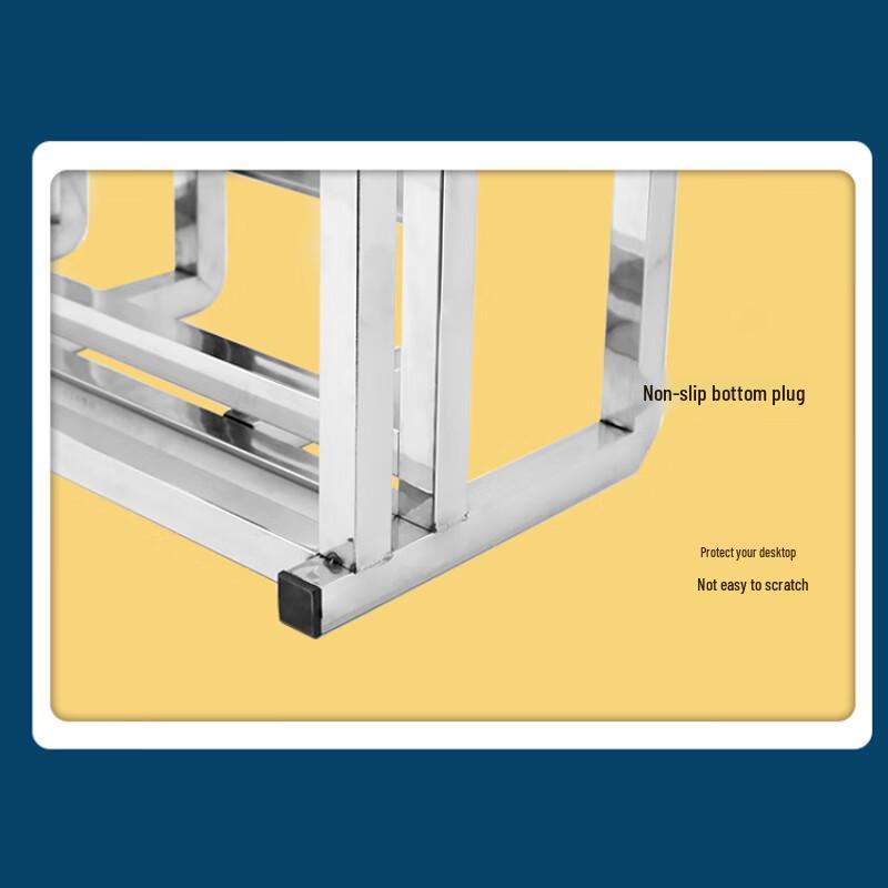 SPSR Commercial Multi-Slot Chopping Board Rack