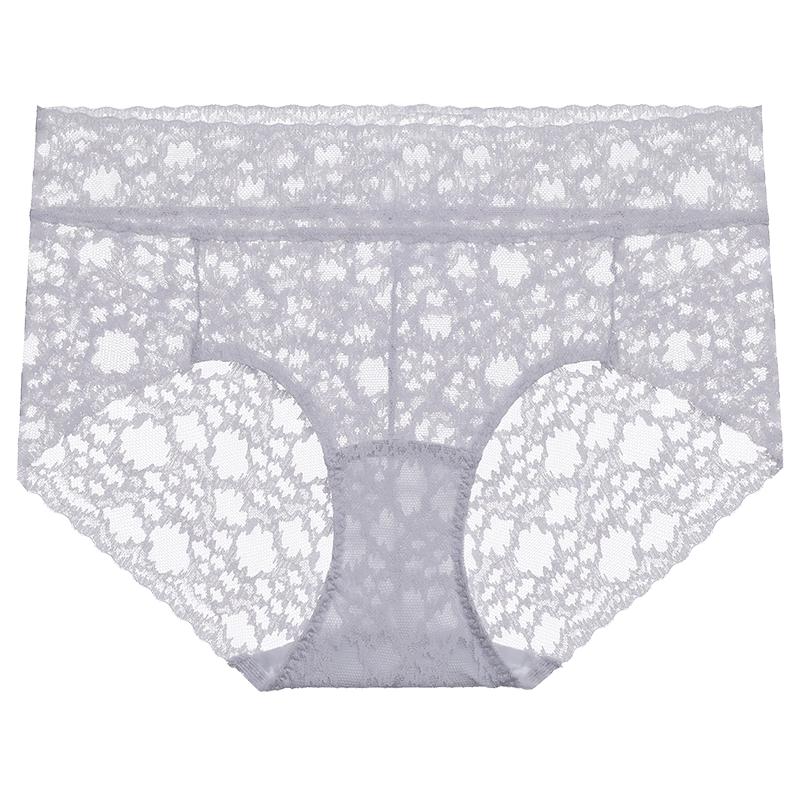 Женские трусы-боксеры Aimer со средней посадкой и кружевной отделкой M