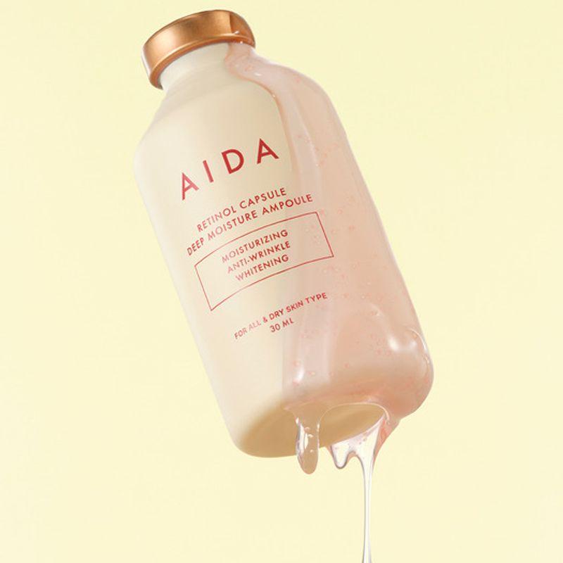 AIDA [Medium-Stimulating Retinol/Collagen] Retinol Capsule Deep Moisture Ampoule 30ml Retinol Capsule Deep Moisture Ampoule