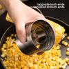 Stainless Steel Round Corn Stripper Corn Kernel Cutter Separator Kitchen Tool