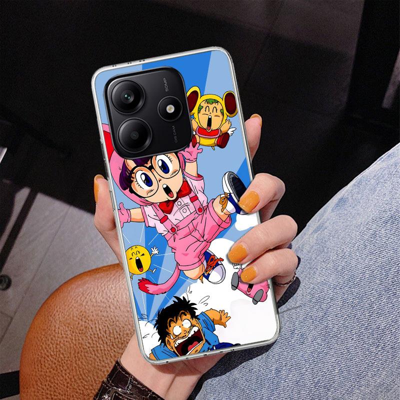 Arale Dr Slump Phone Case For Xiaomi Redmi Note 15 14 13 12S 12 11 Pro Plus 14S 11S 11E 10 10S 11T 5G Personalized Cover Redmi N