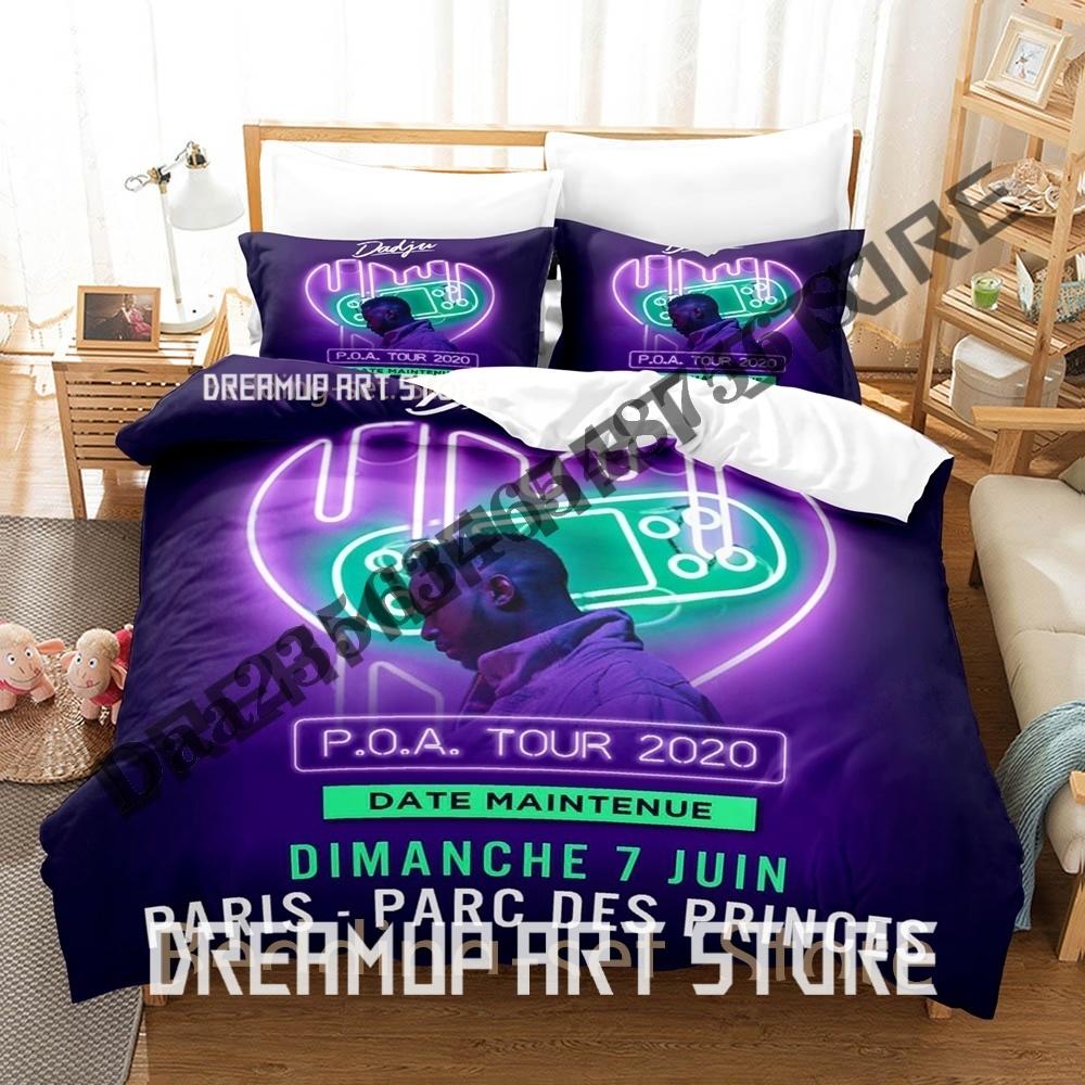 3D Print Hip Hop Dadju Bedding Set Single Twin Full Queen King Size Bed Set Adult Bedroom Duvetcover Sets Anime Bed Sheet Set