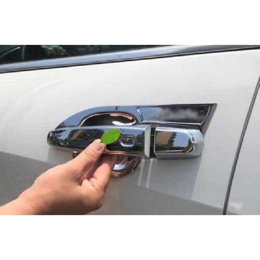 For Chevrolet Malibu 2019~2023 8PCS Chrome ABS Outside Door Handle Frame Trim