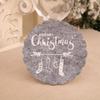 Cross-Border Felt Christmas Coaster Set: Festive Tea & Home Decor for Hotels & Restaurants