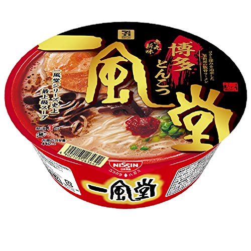 [Renewal] Nissin Foods Ippudo Akamaru New Flavor Hakata Tonkotsu 127g x 12 packs