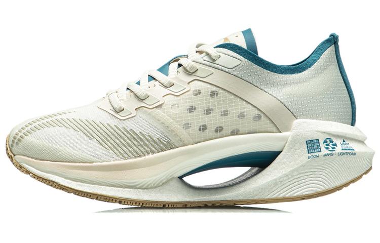 Li Ning Shadow Essential Низкие Беговые Кроссовки Женские Бело-Синие ARHR122-6 36