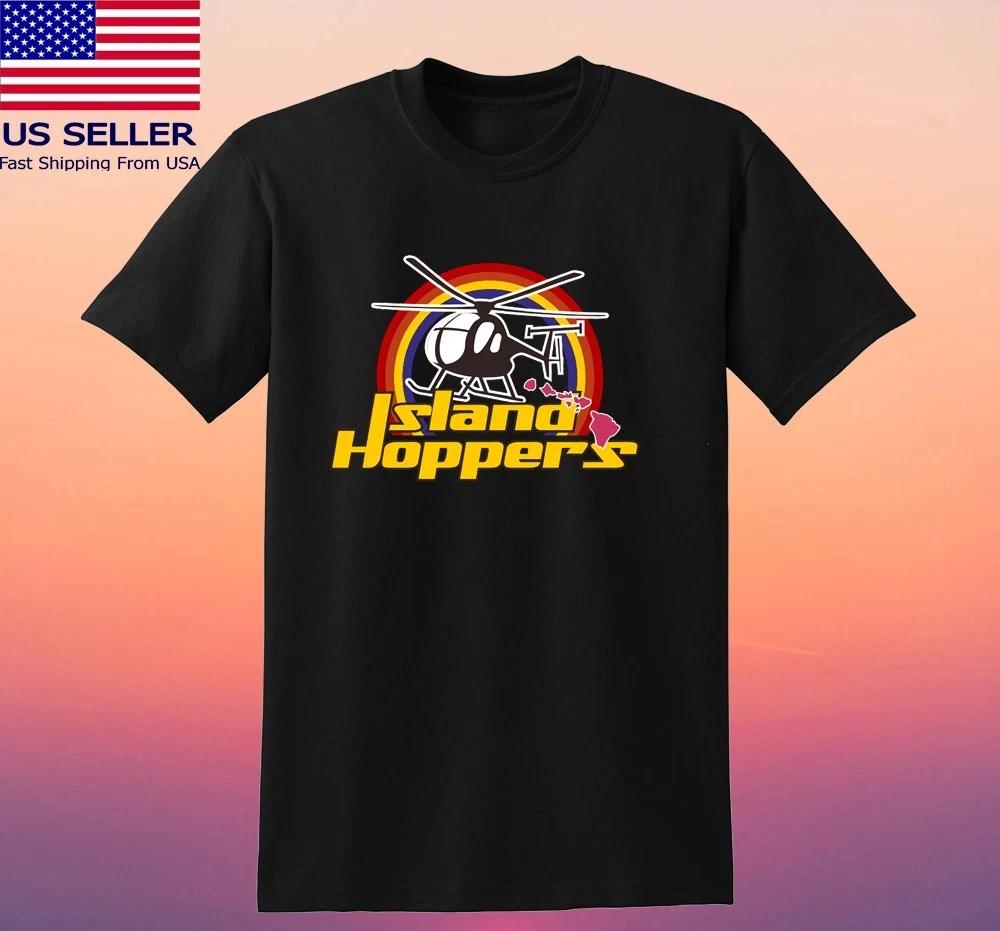 Island Hoppers Magnum PI Men s Black Size S-5XL S