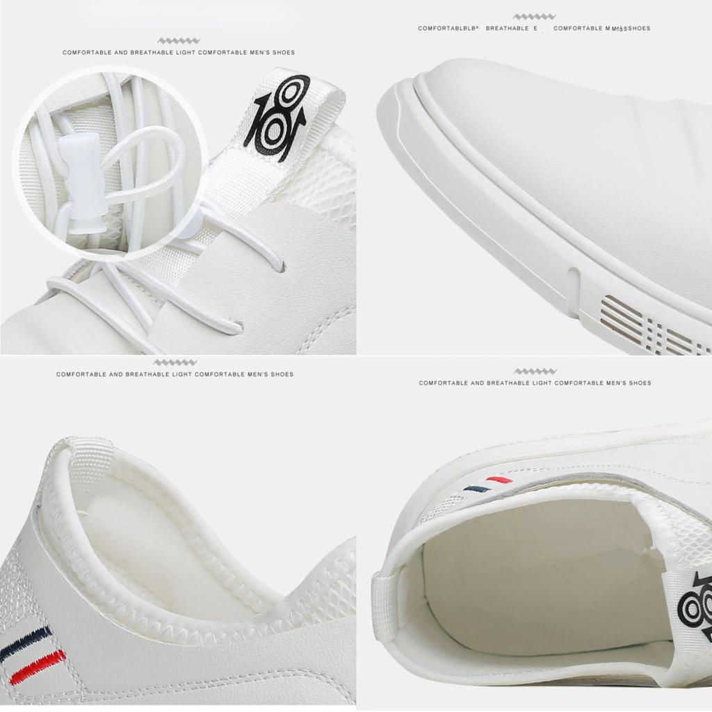 Men's Leather Shoes 2025 New Casual Shoes, Soft Soled Men's Business Leather Shoes, Breathable and Lightweight Leather Shoes