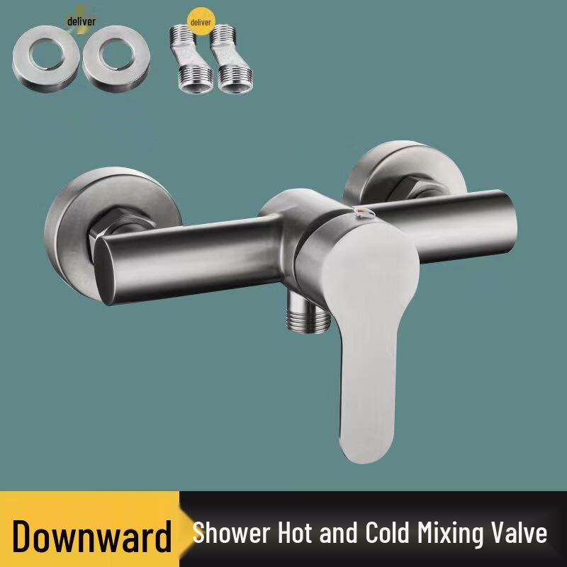 TLXT 304 Stainless Steel In-Wall Shower Mixer Faucet